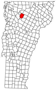 Johnson Location map