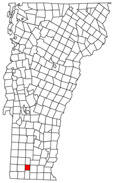 Searsburg Location map